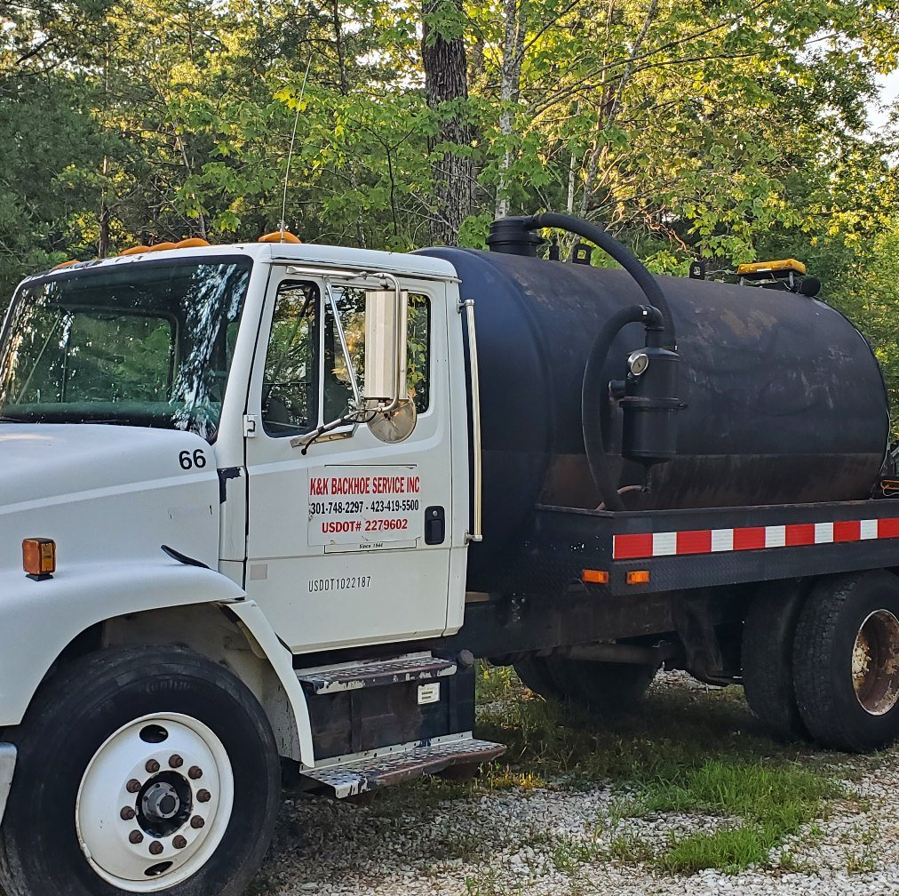 K&amp;K Backhoe Service Inc. Logo