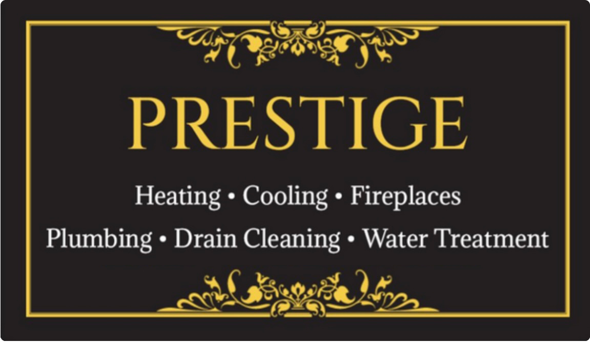 Prestige - Plumbing, Heating &amp; Cooling Logo