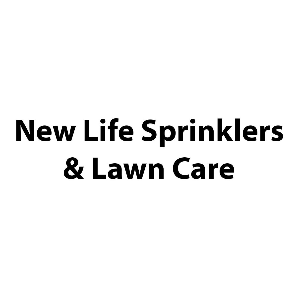 New Life Sprinklers &amp; Lawn Care Logo