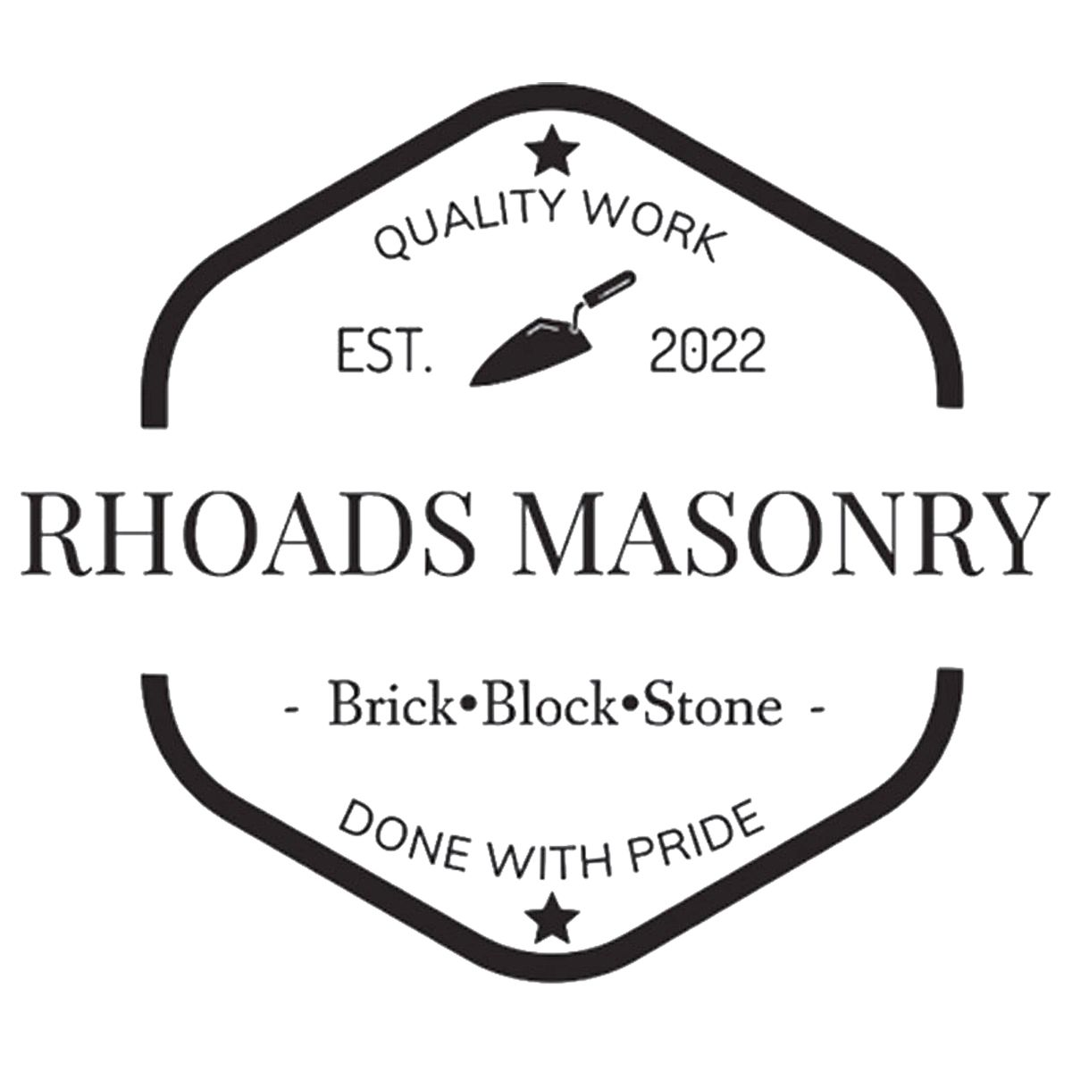 Rhoads Masonry Logo