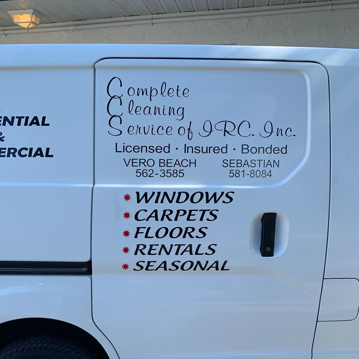 Complete Cleaning Service of IRC Logo