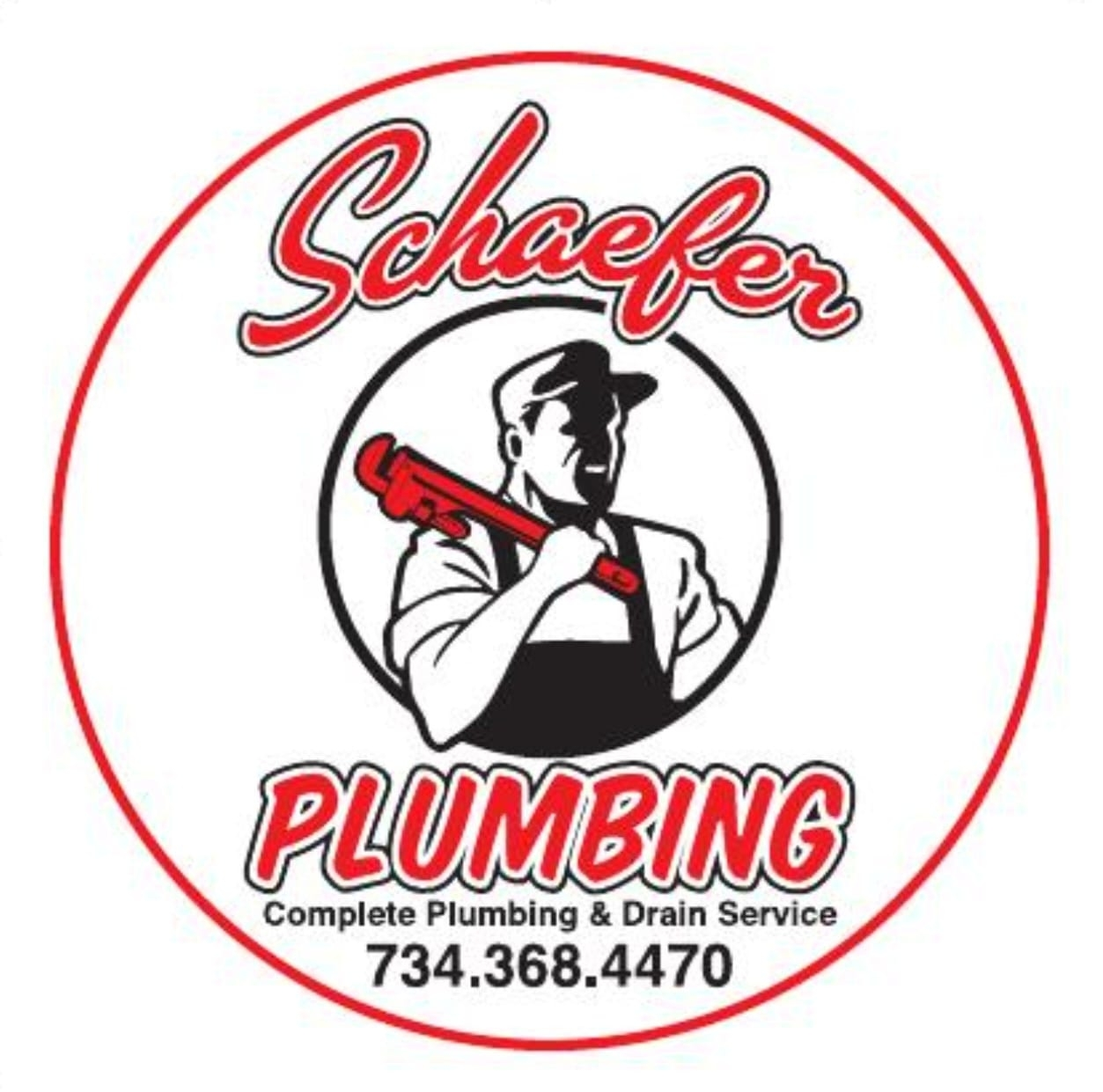 Schaefer Plumbing Logo