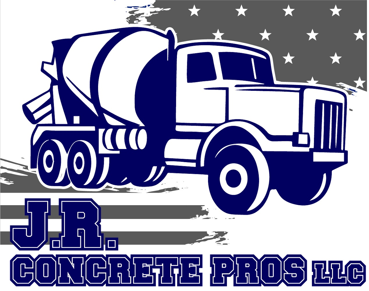 J.R Concrete Pros Logo