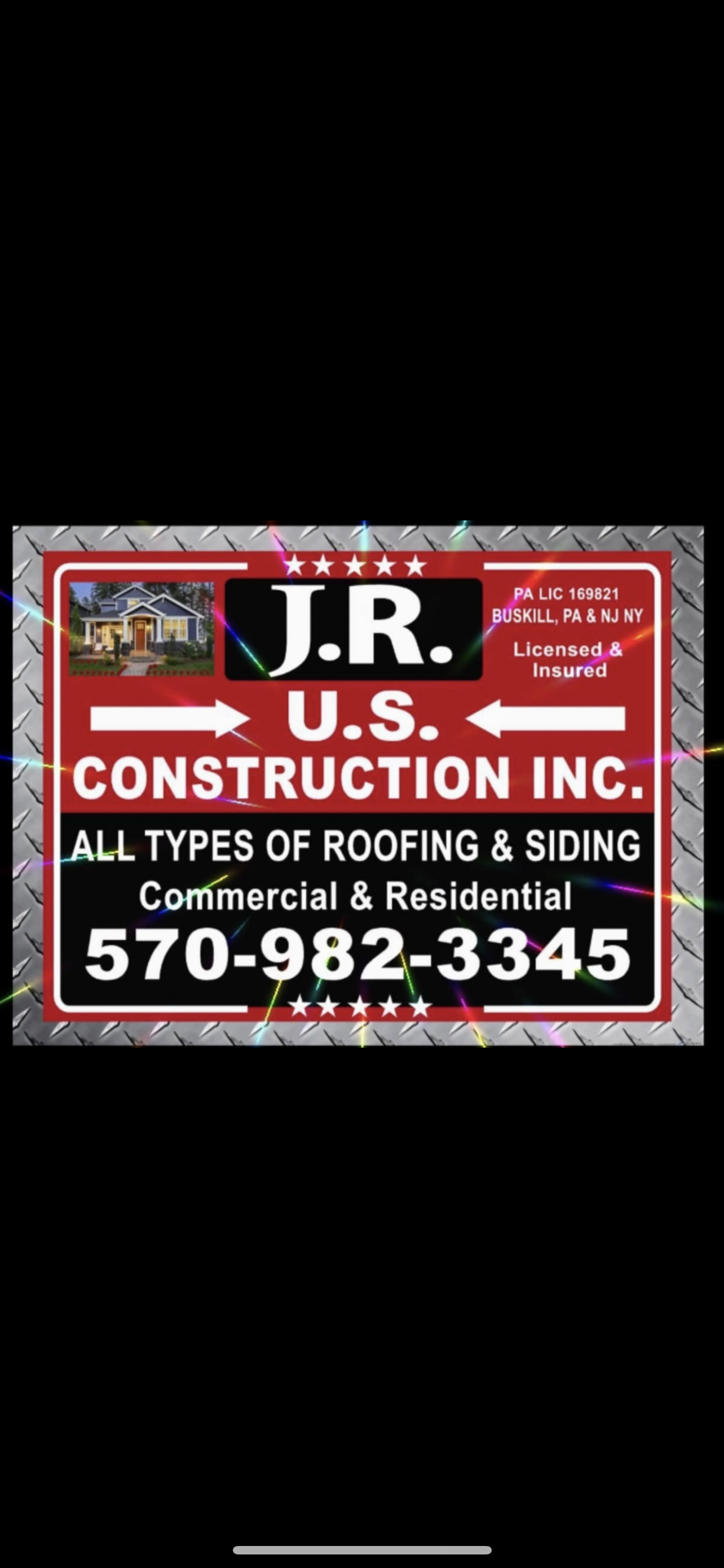 J.R. U.S. Construction, Inc. Logo