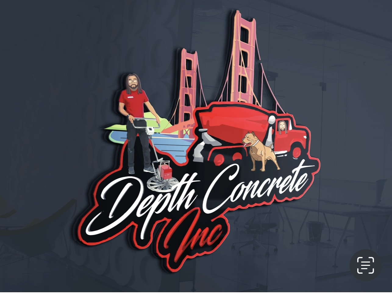 Depth Concrete Inc Logo