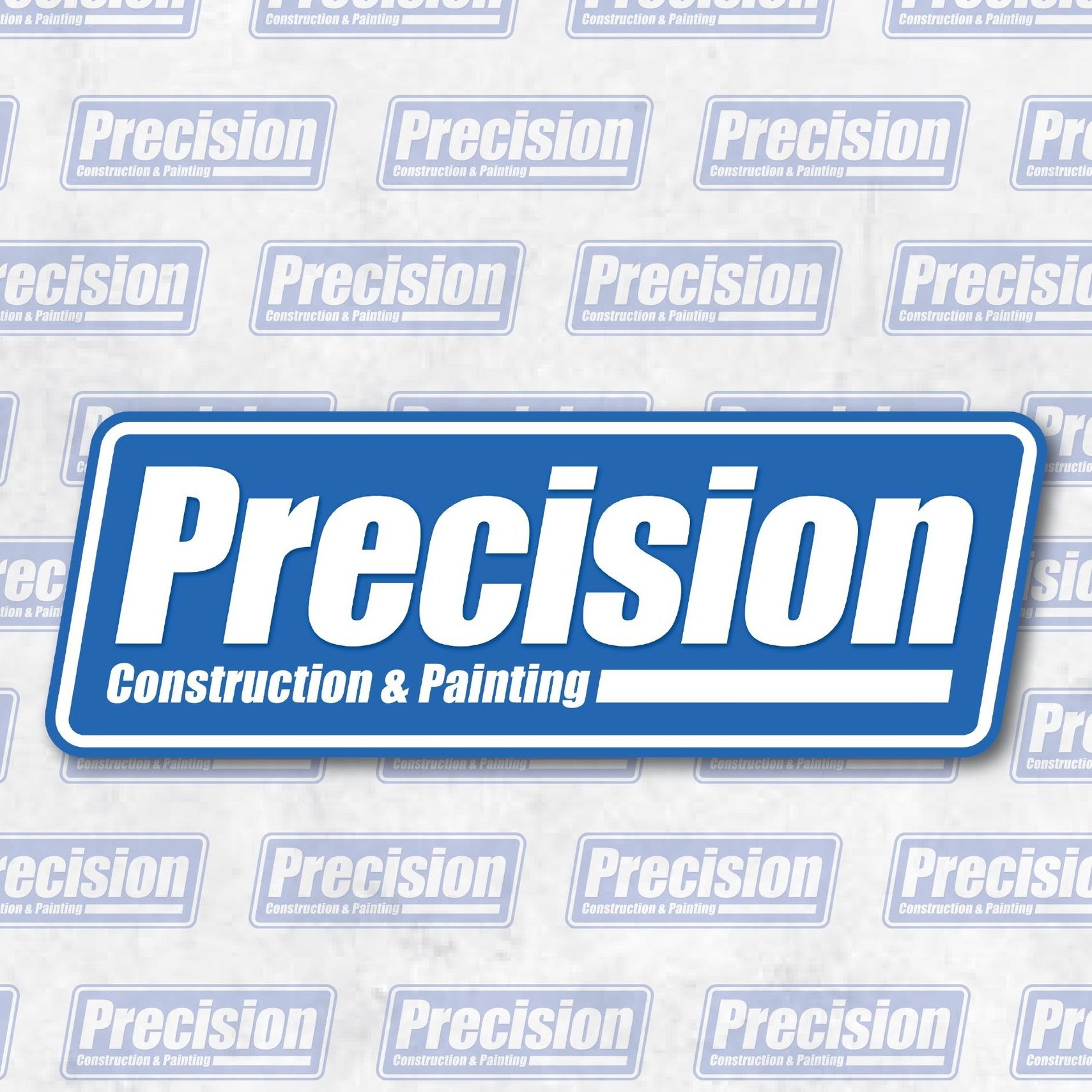 Precision Construction &amp; Painting Logo