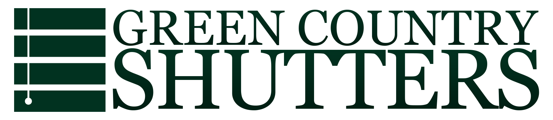 Green Country Shutters Logo