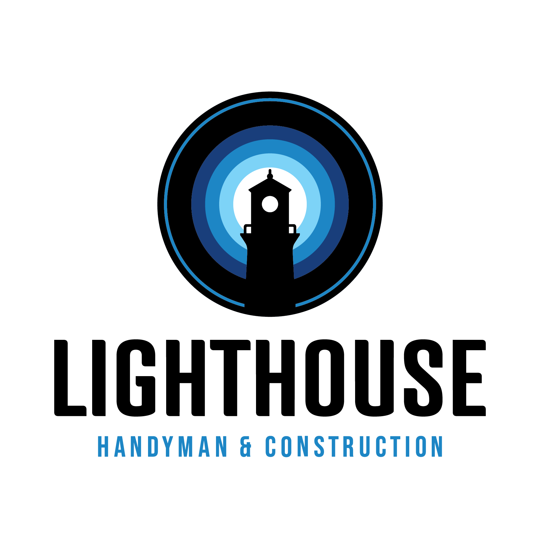 Lighthouse Handyman and Construction Logo