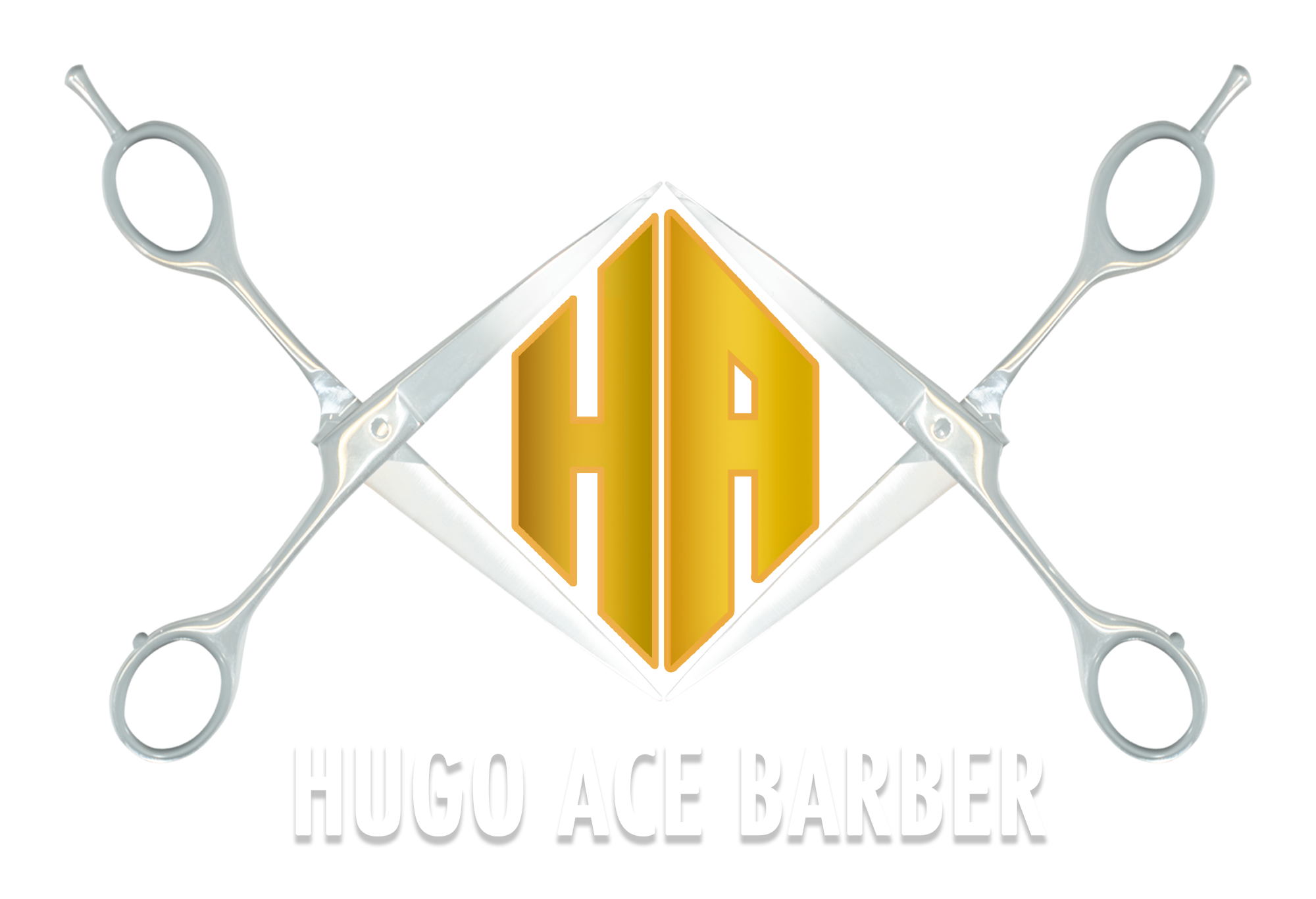 HUGO ACE BARBERSHOP Logo