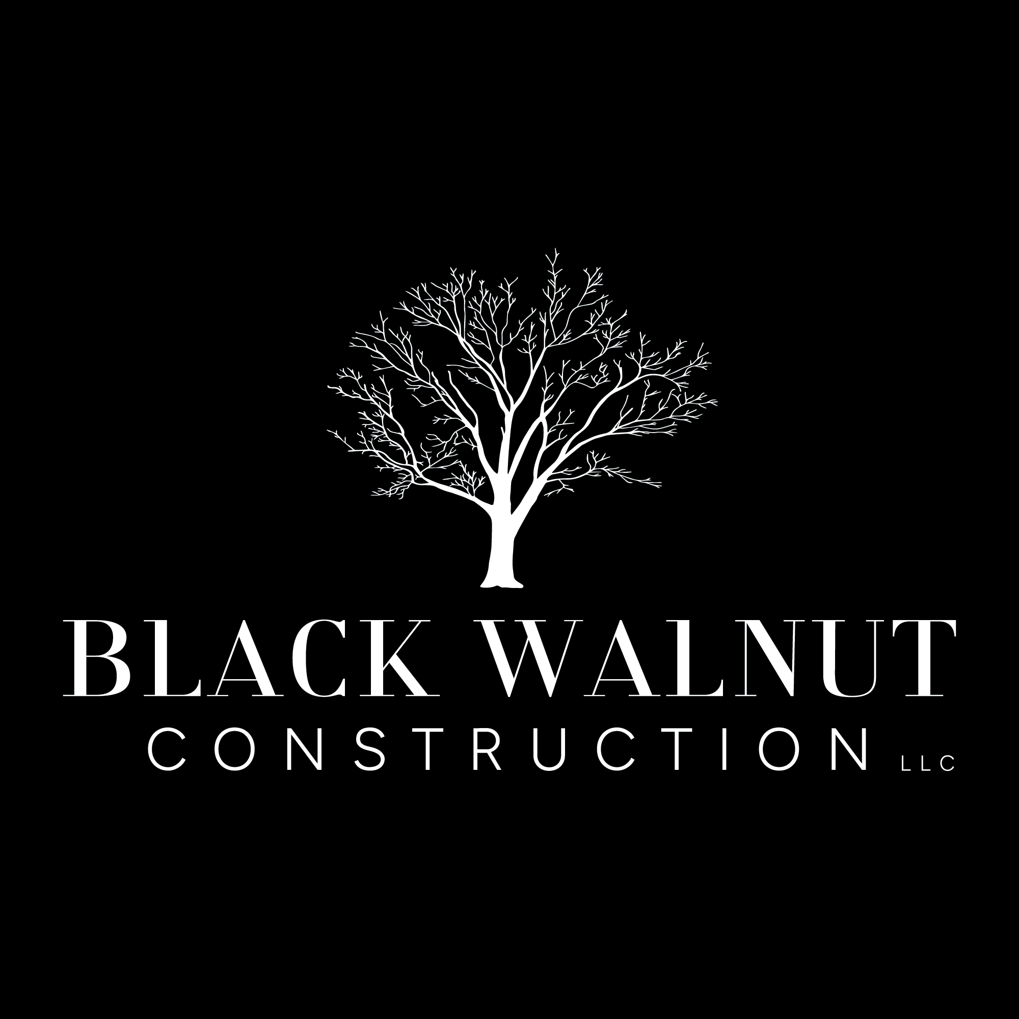 Black Walnut Construction Logo