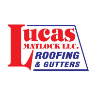 Lucas Roofing &amp; Gutters Logo