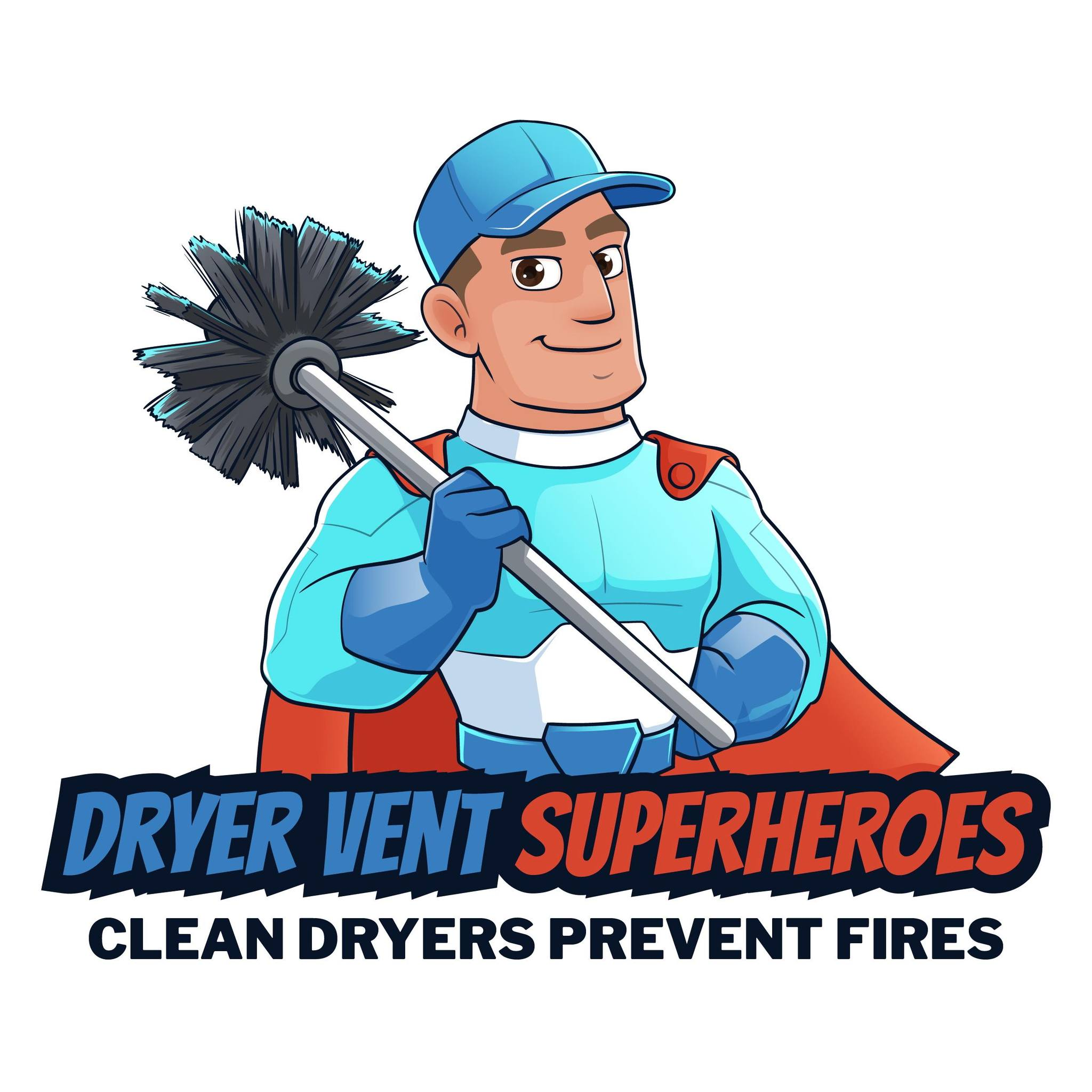 Dryer Vent Superheroes of Indianapolis Logo