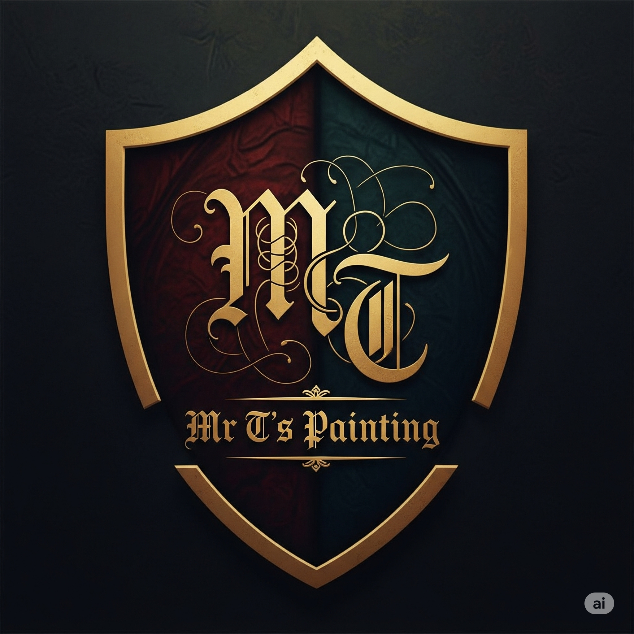 Mr T's Painting Logo