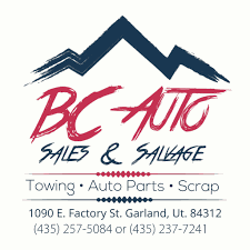 B&amp;C Auto Parts and Sales Logo