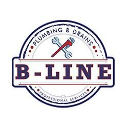B-Line Plumbing &amp; Drains Logo