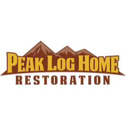 Peak Log Home Restoration Logo