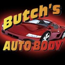 Butch's Auto Body &amp; Painting Logo
