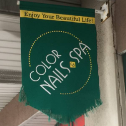 Color Nails &amp; Spa Logo