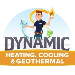 Dynamic Heating, Cooling &amp; Geothermal Logo