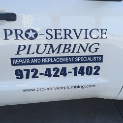Pro-Service Plumbing Logo