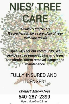 Nies' Tree Care Logo