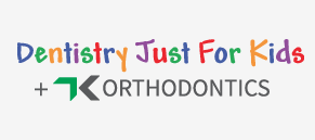 Dentistry Just for Kids + TK Orthodontics Logo
