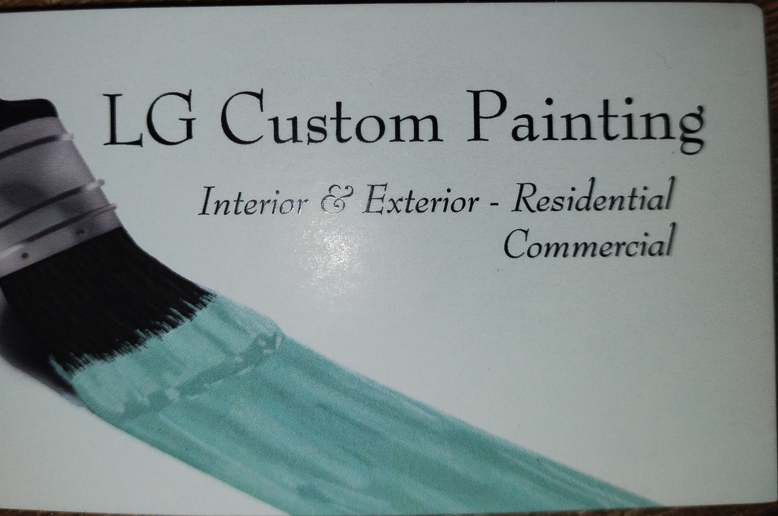 LG CUSTOM PAINTING Logo