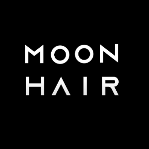 Moon Hair in Brea Logo