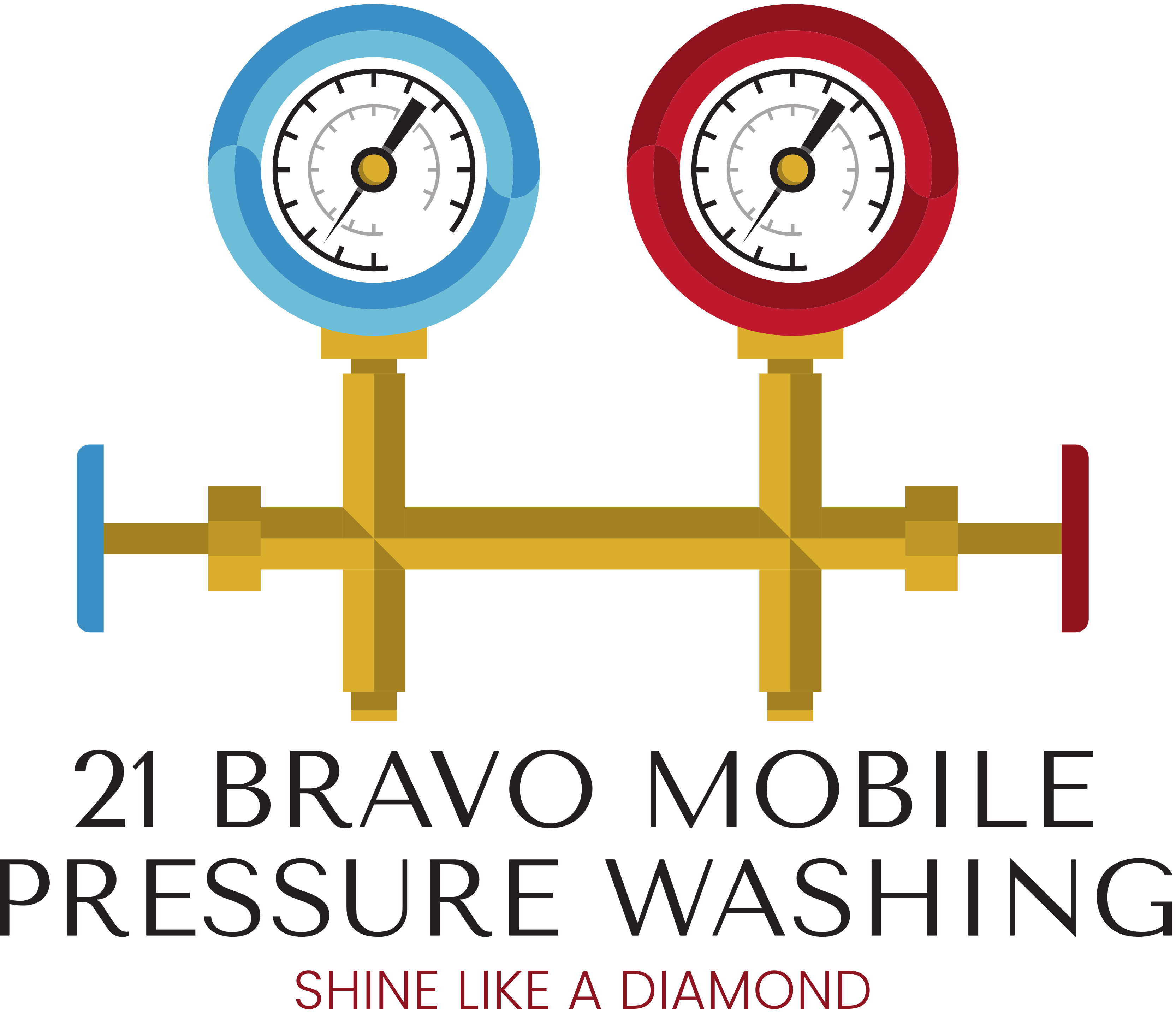 21 Bravo Mobile Pressure Washing Logo
