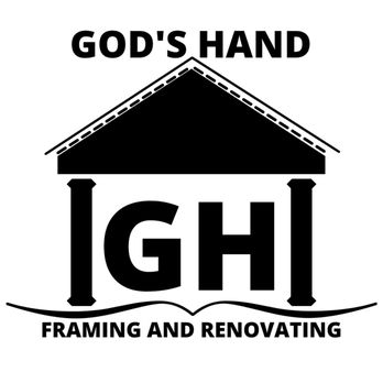 God's Hand Framing and Renovating Logo