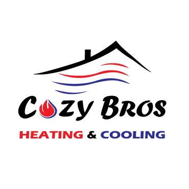 Cozy Bros Heating And Cooling Logo