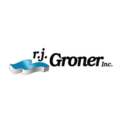 r.j. Groner Inc. Heating, Cooling &amp; Plumbing Logo