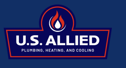 US Allied Plumbing Heating &amp; Cooling Logo