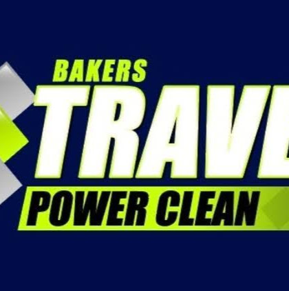 Bakers Travertine Power Cleaning, Granite, Marble, Limestone, Pavers Logo