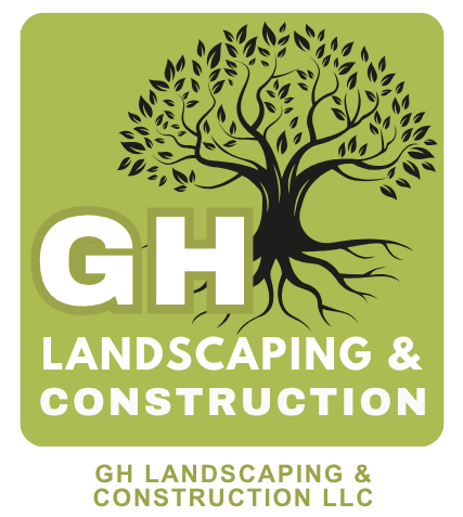 GH Landscaping &amp; Construction Logo