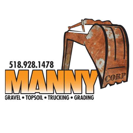 Manny Topsoil and Gravel Logo