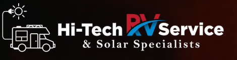 Hi-tech Rv service Logo