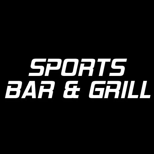 Sports Bar &amp; Grill Logo
