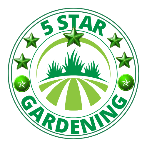 5 Star Gardening Logo
