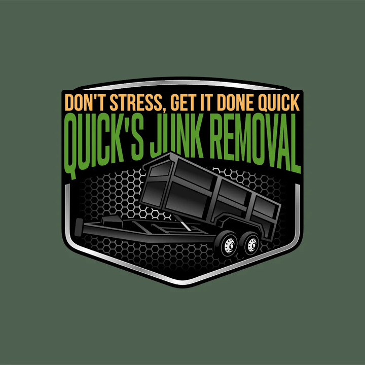 Quick's Junk Removal Logo