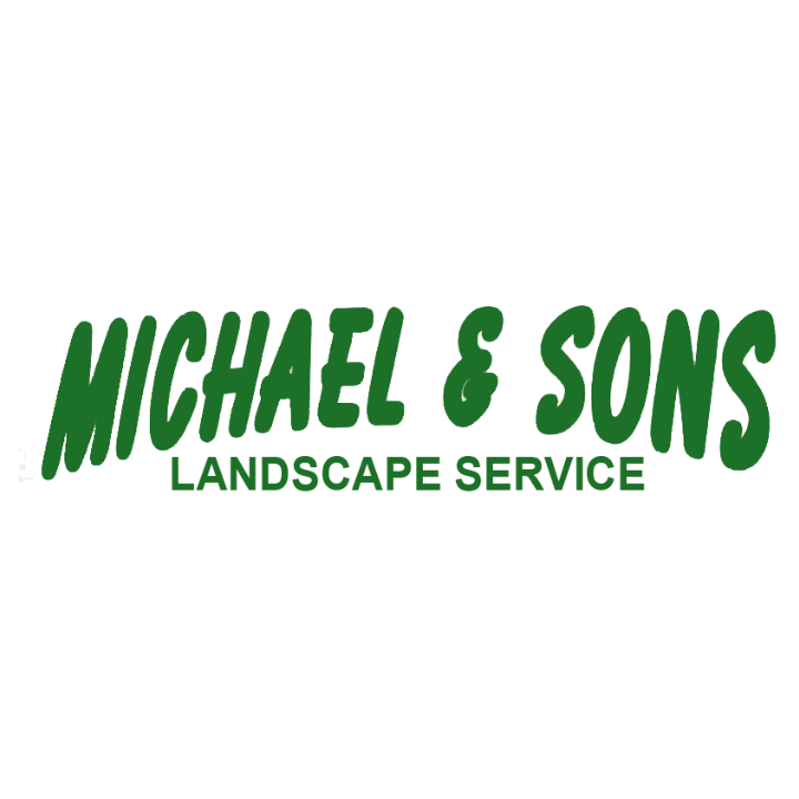 Michael &amp; Sons Landscape Service Logo