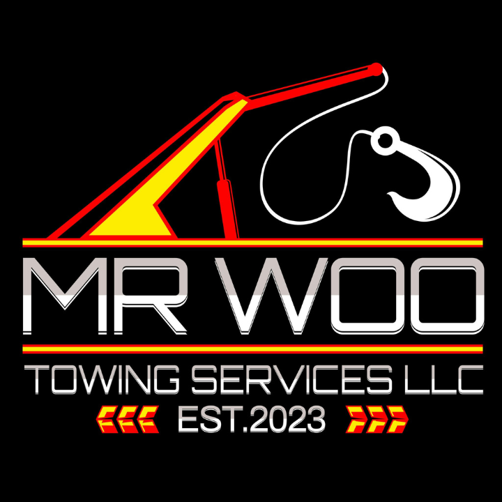 Mr. Woo Towing Service Logo