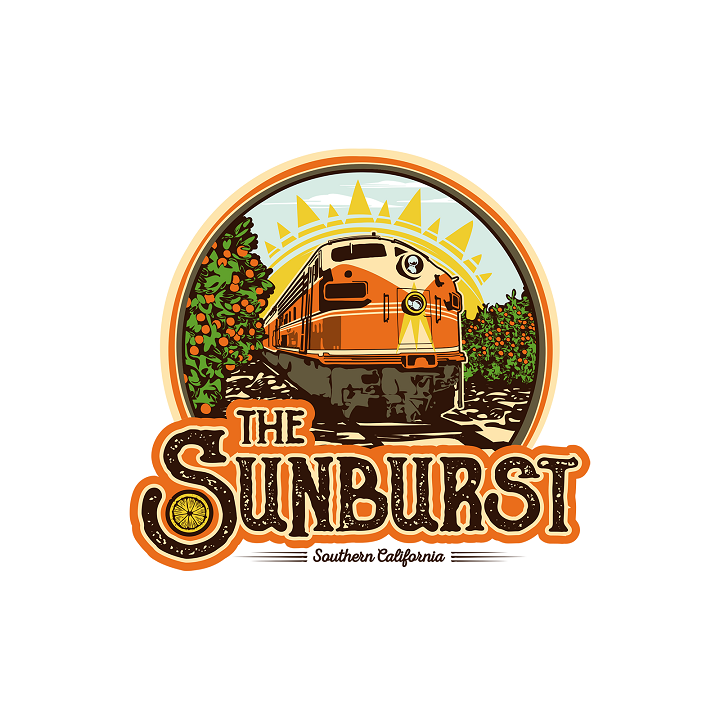 The Sunburst Railbikes Logo