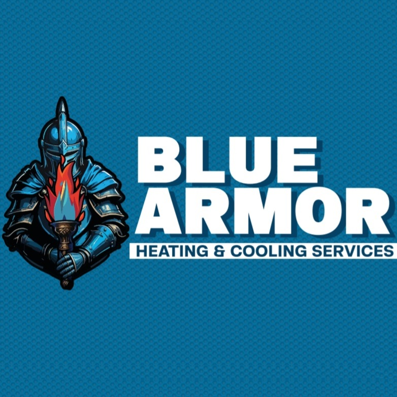 Blue Armor Heating and Cooling Services Logo