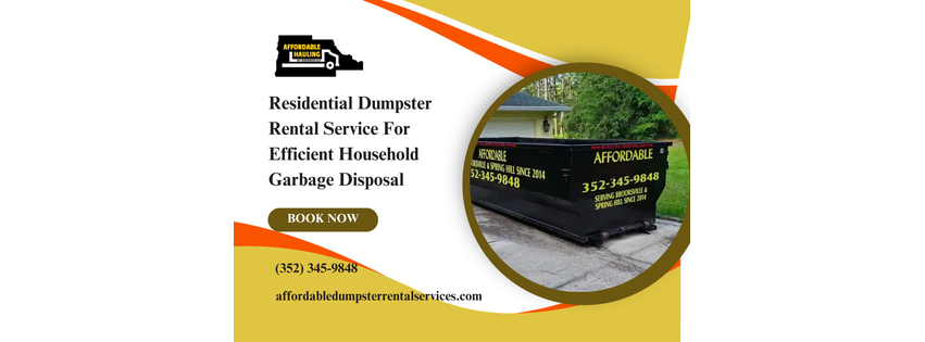 Affordable Hauling Dumpster Service