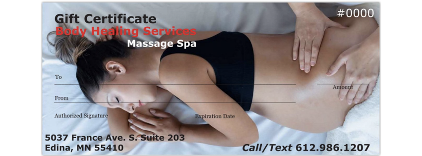 Body Healing Services Massage Spa