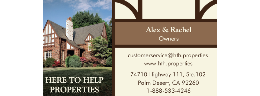 HERE TO HELP PROPERTIES LLC