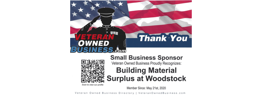 Building Material Surplus at Woodstock