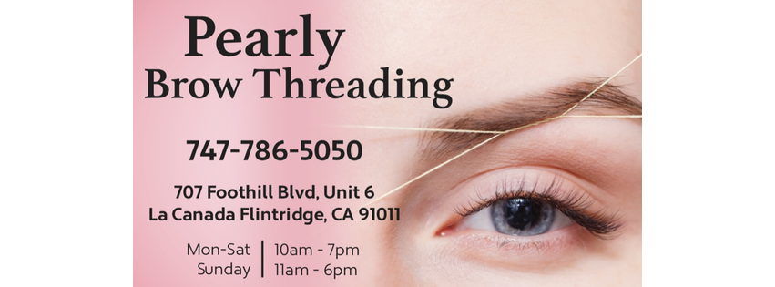 Pearly Brow Threading
