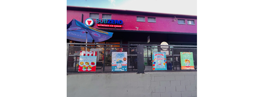Sub Zero Nitrogen Ice Cream
